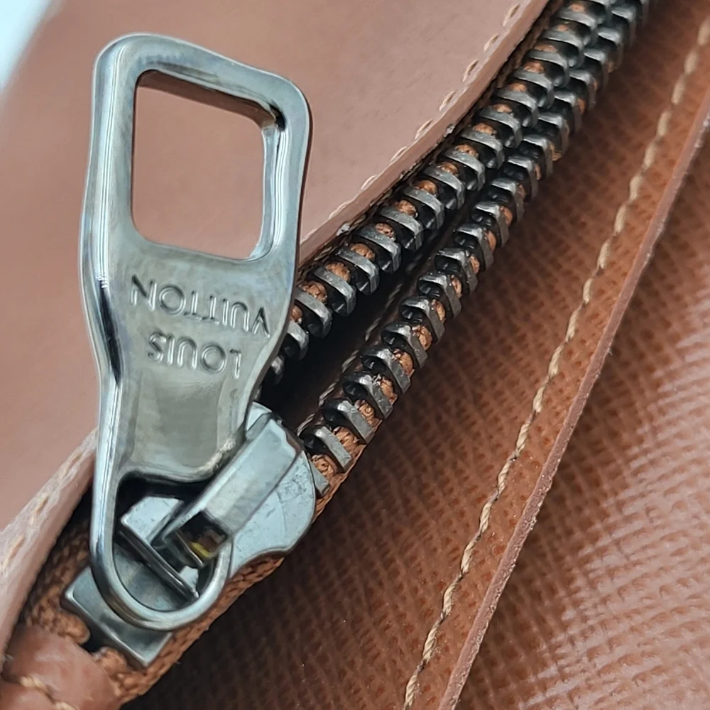 Louis Vuitton Monogram Patchwork Portefeuille Brazza Eclipse Limited, Authentic.